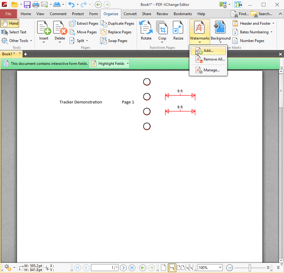 How to Edit Watermarks and Backgrounds in a PDF