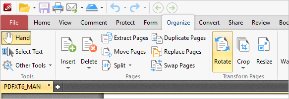 PDF-XChange Co Ltd :: Knowledge Base :: I have a problem with saving  changes when I rotate pages in PDF-XChange Editor.