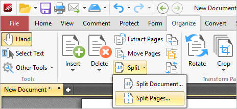 Split PDF - Extract pages from your PDF