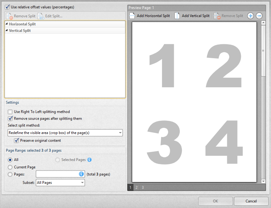 How to Split PDF by Page Ranges