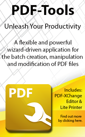 PDF-Tools - A flexible, powerful, wizard-driven application