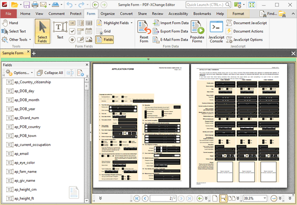 PDF-XChange Editor Portable screenshot