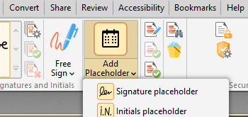 Add Placeholder Tool