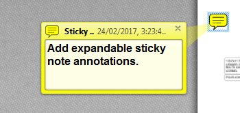 Add Sticky Note Annotations to Documents