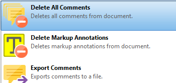 Edit Comments, Forms and Annotations
