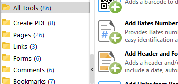 Utilize Eighty-Six Default Tools