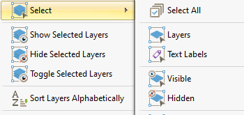 Multiple Layer Selection Options