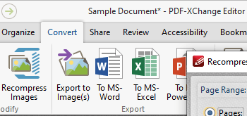 Recompress Document Images