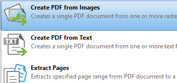 Create PDF from Images