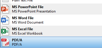 Convert PDF Files to PDF/A Format