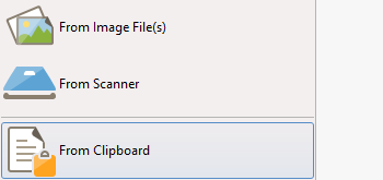 Create a PDF from Clipboard Content