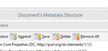 Import/Export Metadata