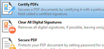 Certify Documents