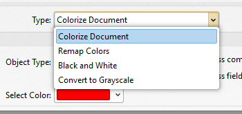 Colorize Documents