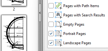 Select Pages by Aspect Ratio