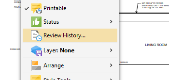 View Review Histories for Markup Annotations